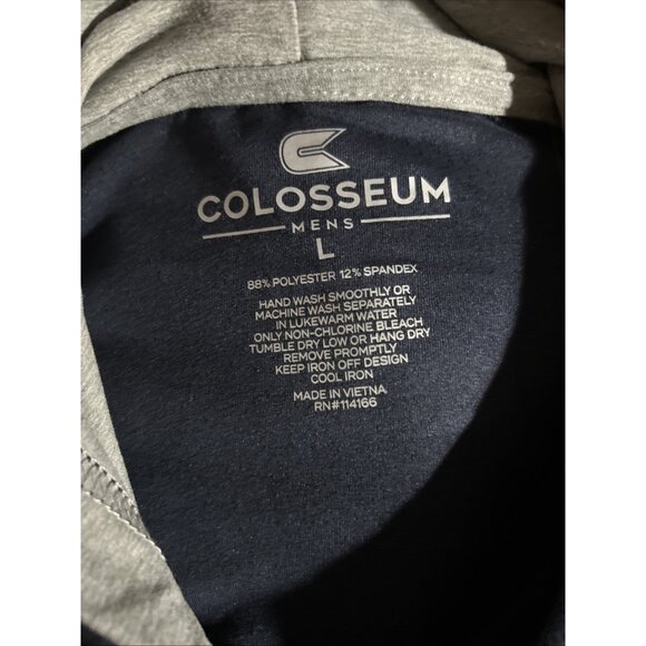 Arizona Wildcats Colosseum Hooded Zip Long Sleeve Shirt Men's L New - Picture 8 of 9